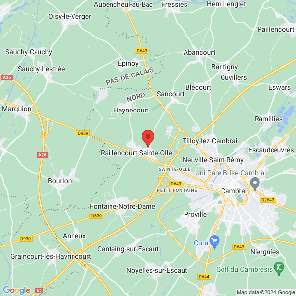 Sailly-lez-Cambrai - Google map